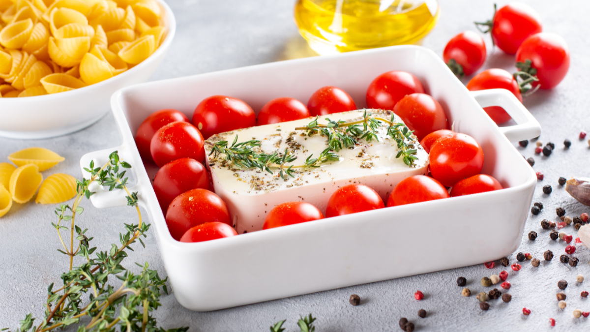 Die Baked-Feta-Pasta von TikTok ging 2020 durch die Decke.