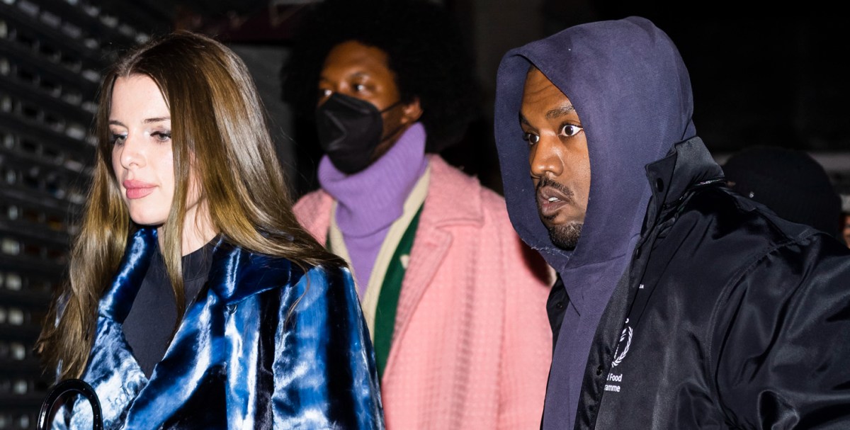 Kanye West und Julia Fox in New York