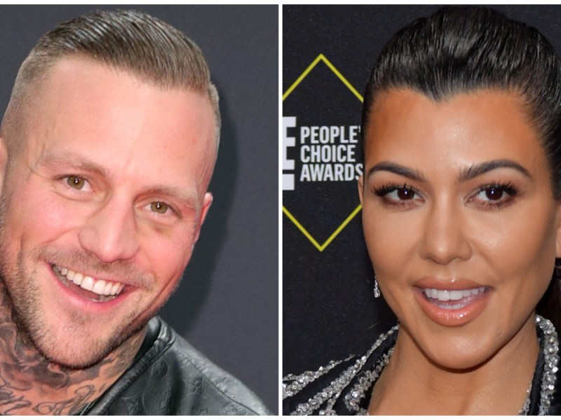 Kontra K und Kourtney Kardashian machen beim Head-Bobbing-Trend auf TikTok mit.