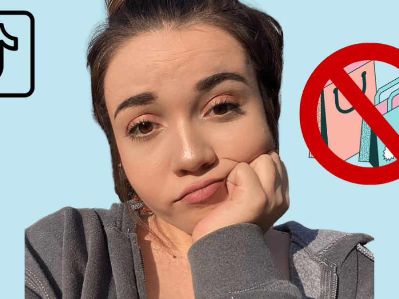 TikTokerin Julesboringlife guckt genervt