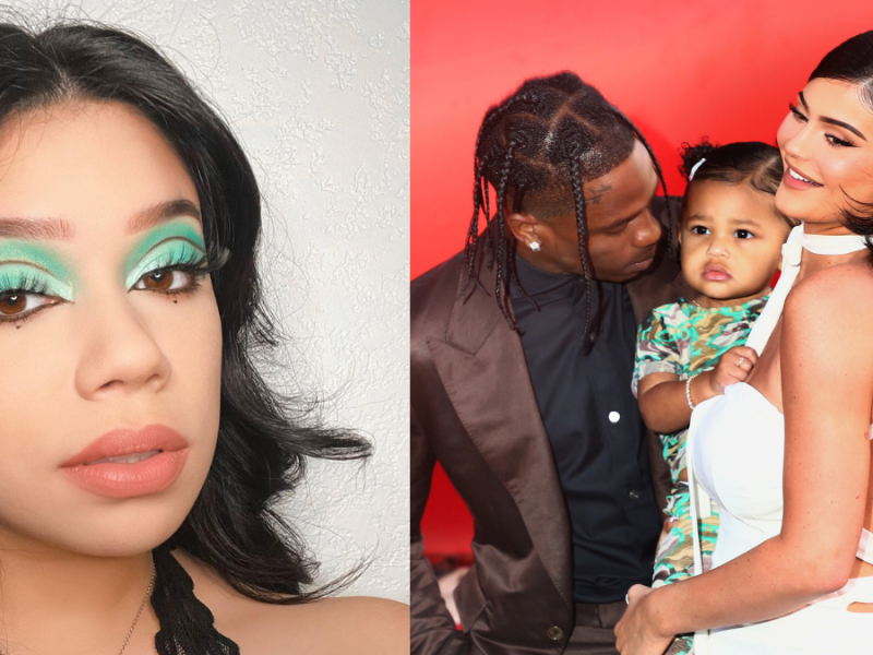 TikTokerin Rebecca King Martin, Travis Scott, Stormi Webster und Kylie Jenner