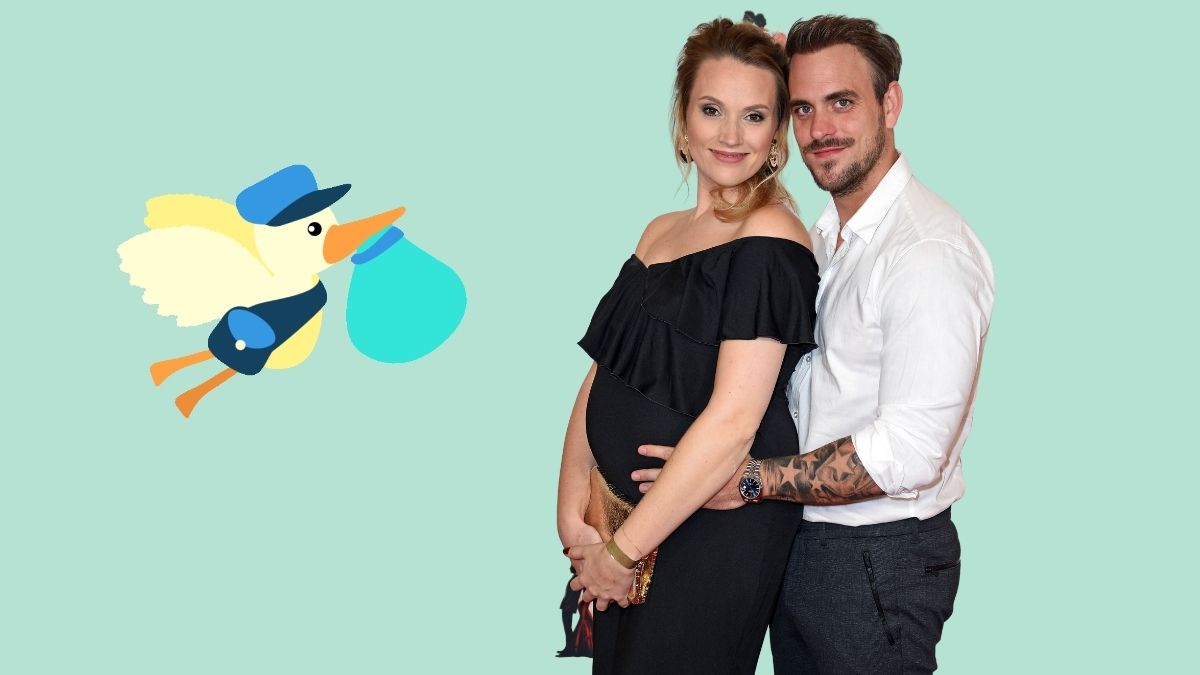 Anna Hofbauer mit Marc Barthel Babynews