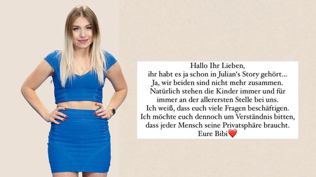 Bibi Claßen: Trennung auf Instagram bestätigt