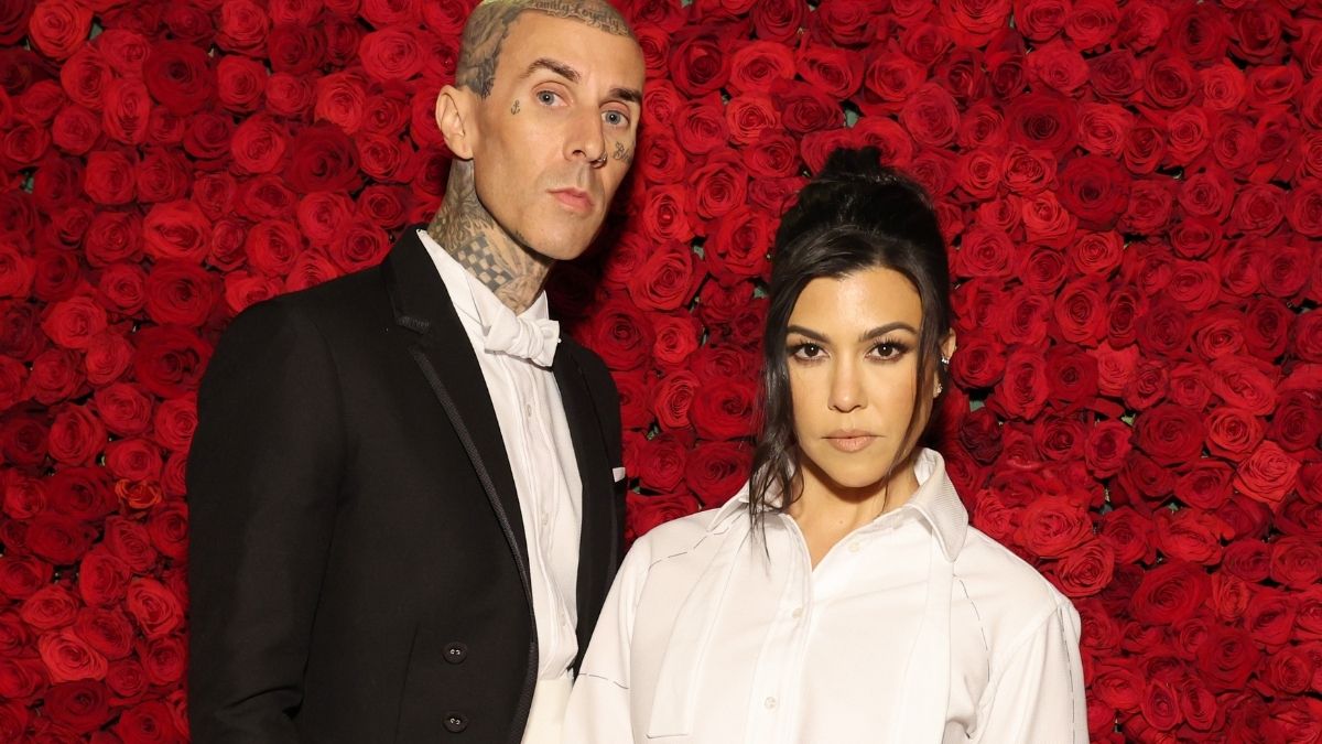 Travis Barker und Kourtney Kardashian bei der Met Gala 2022 in New York.