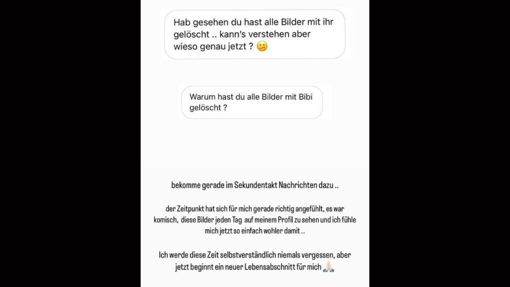 Darum hat Julienco Bibis Fotos gelöscht