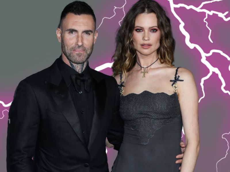 Adam Levine und Behati Prinsloo, Gala in Los Angeles, 2021