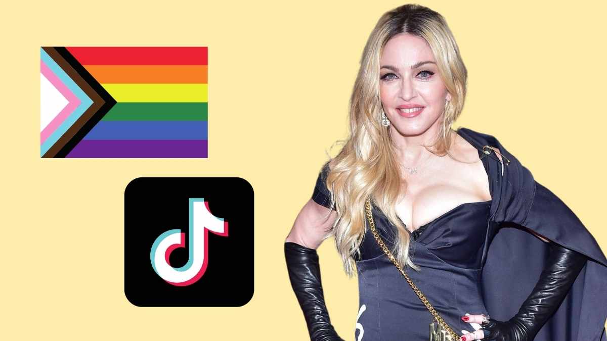 Madonna Outing in einem TikTok