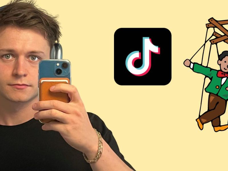 Creator Tom Schönwolf geht auf TikTok mit seinen Imitationen der Augsburger Puppenkiste viral.