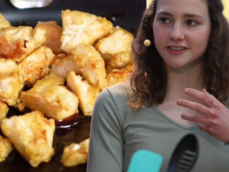 Maya Fitgreenmind: Crunchy Tofu Rezept auf Instagram