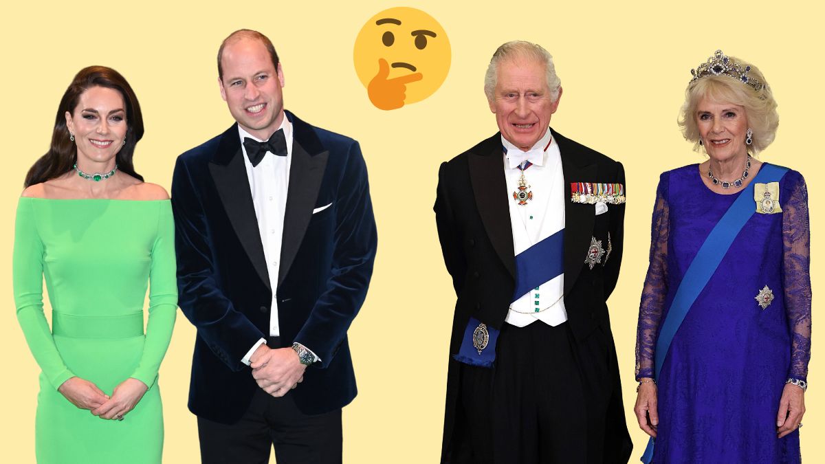 Kate William Charles Camilla Royals