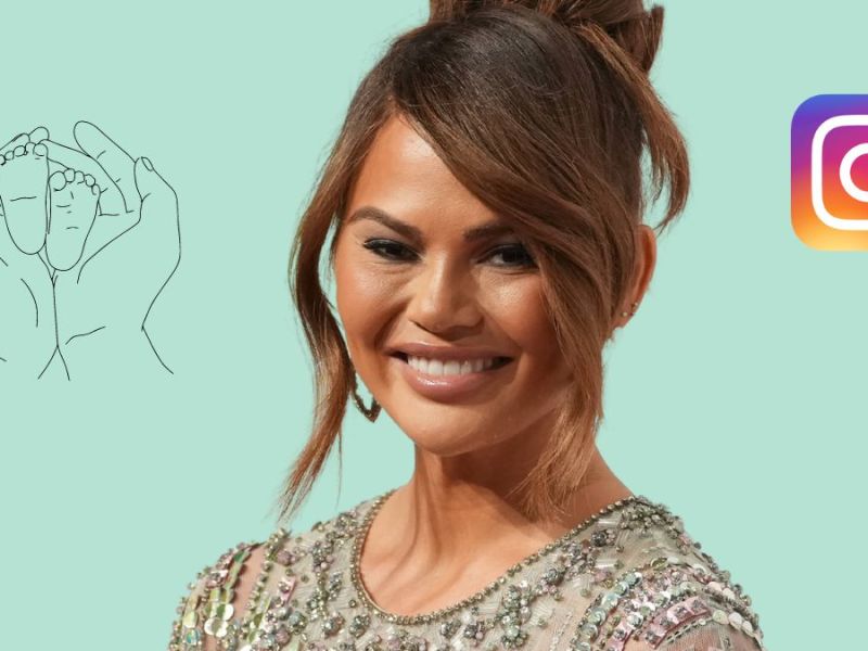 Chrissy Teigen Baby Gesicht