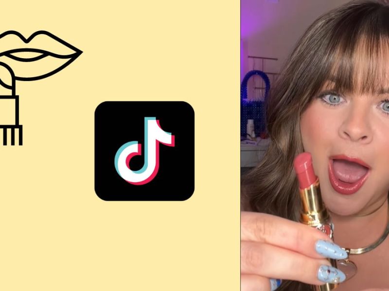 Dieser Lippenstift-Hack geht auf TikTok viral