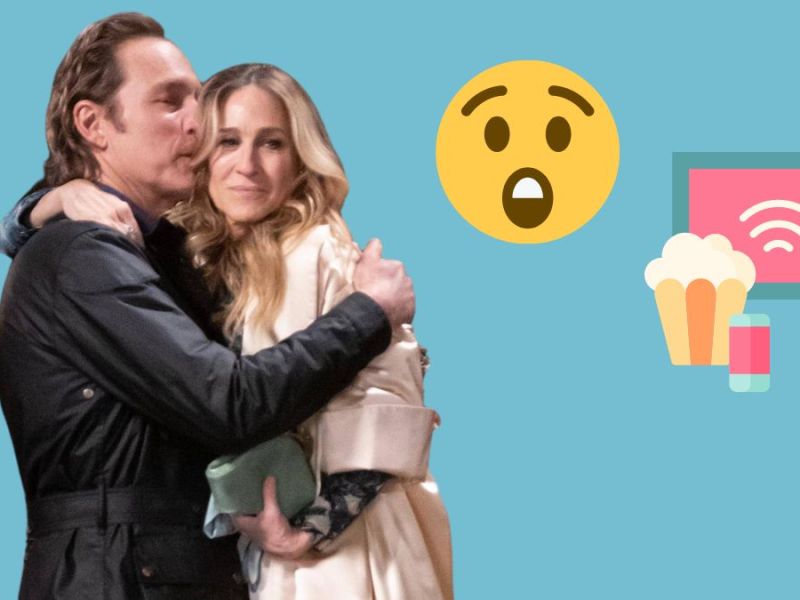 Sarah Jessica Parker und John Corbett am Set von "And Just Like That"