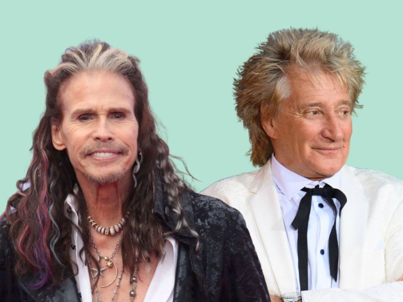 Steven Tyler Rod Stewart