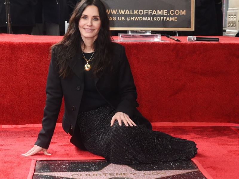 Courteney Cox: Stern auf dem "Walk of Fame"